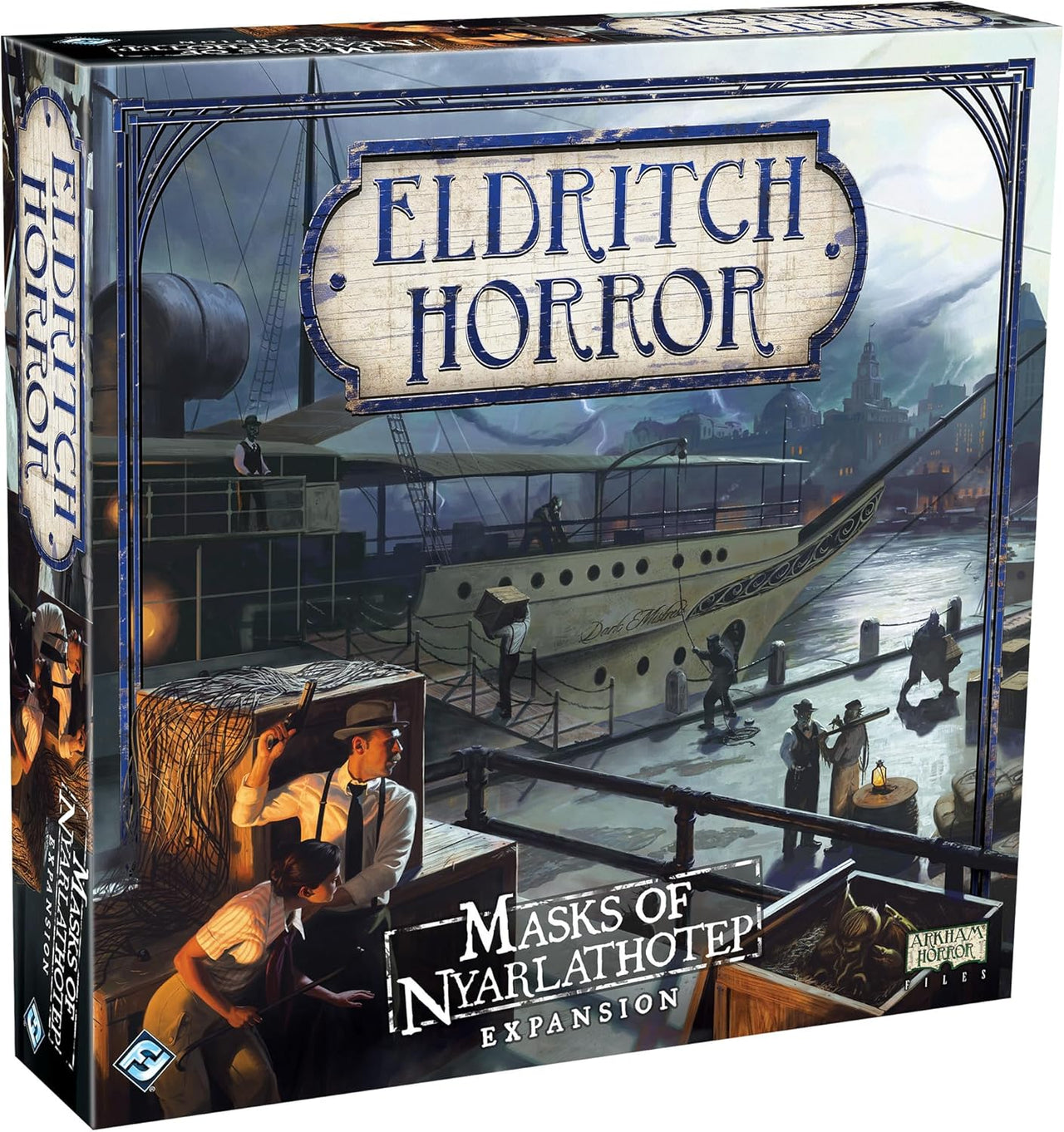 Eldritch Horror:Masks of Nyarlathotep (EN) (BOÎTE ENDOMMAGÉE)