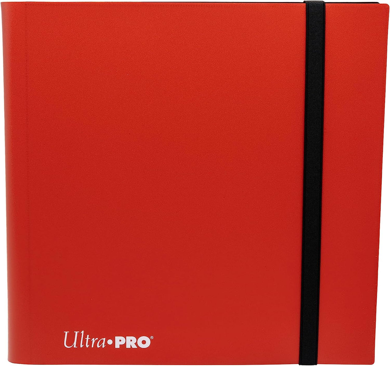 Ultra-Pro Eclipse Sideloading 12- Pocket Pro-Binder - Apple Red