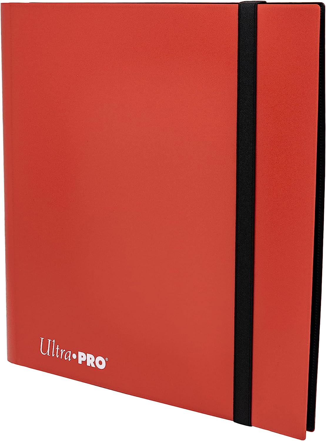 Ultra-Pro Eclipse Sideloading 12- Pocket Pro-Binder - Apple Red