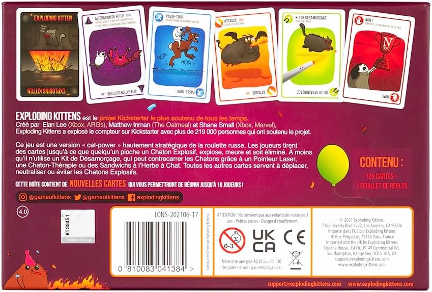 Exploding Kittens - Édition Festive (FR)