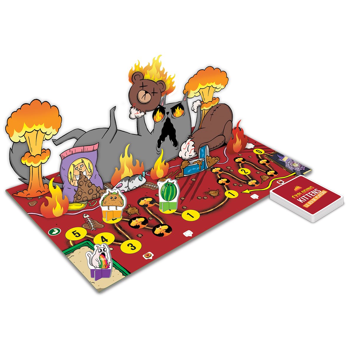 Exploding Kittens - Le Jeu de Plateau (FR)