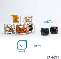 Fanroll Catan: Inclusion Dice - Set of 5