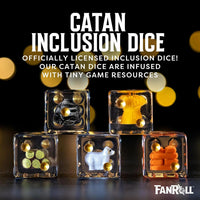 Fanroll Catan: Inclusion Dice - Set of 5