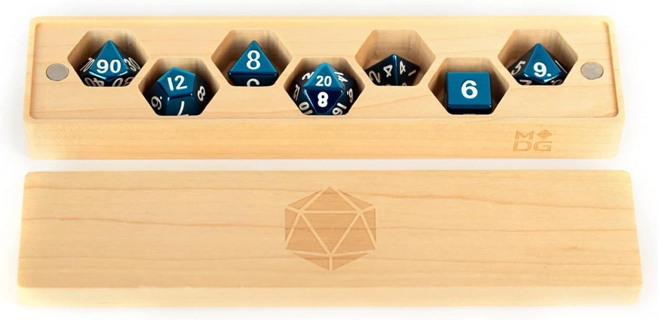 Fanroll Dice: Premium Wood Dice Vault: Maple