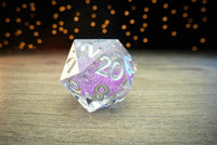 Fanroll Dice: Elixir Liquid Core D20: Sorcerous Swirl (1ct)