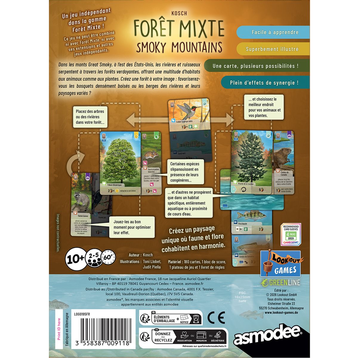 Foret Mixte : Smoky Mountains (FR)