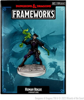 D&D Frameworks: Human Rogue Female Miniature