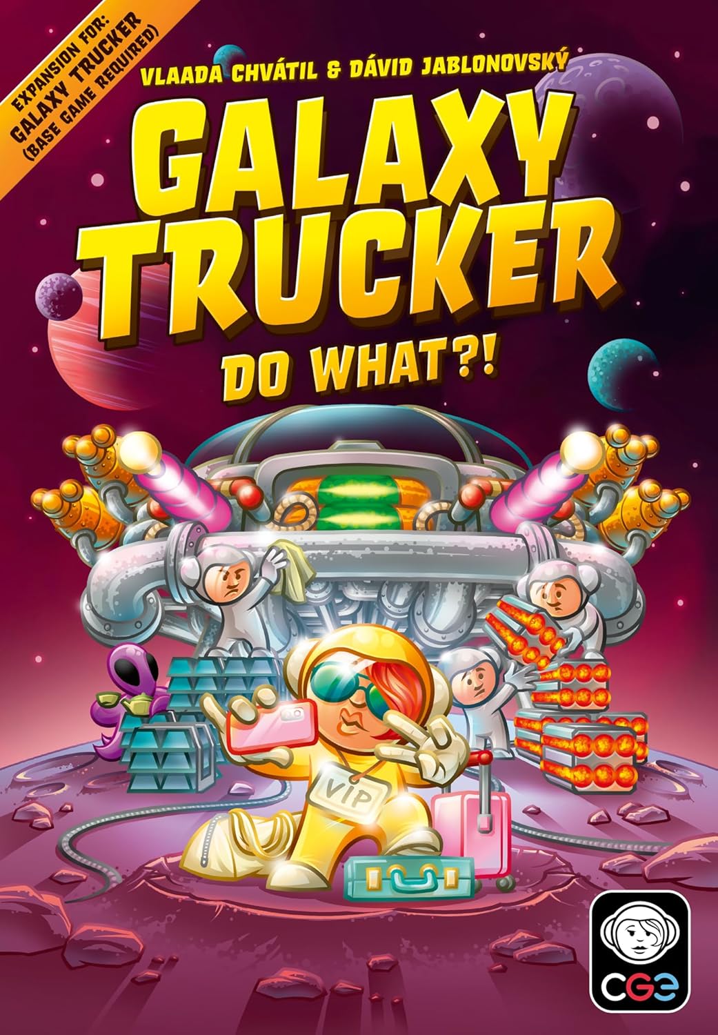 Galaxy Trucker - Galaxy Trucker: Do What?! Expansion (EN)