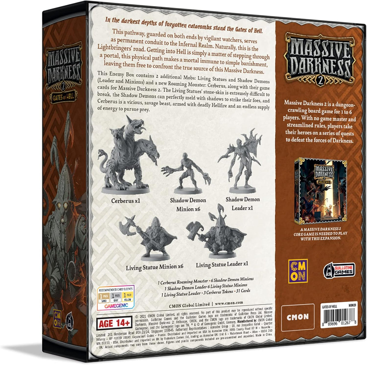 Massive Darkness 2: Gates of Hell Enemy Box (EN)
