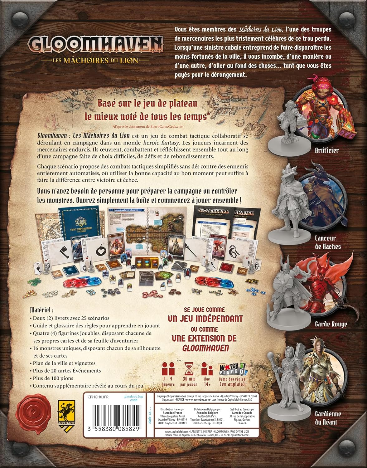 Gloomhaven: Les Machoires du Lion (FR)