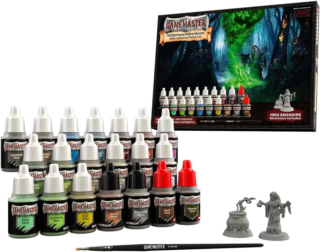 Gamemaster - Wilderness Adventure Paint Set