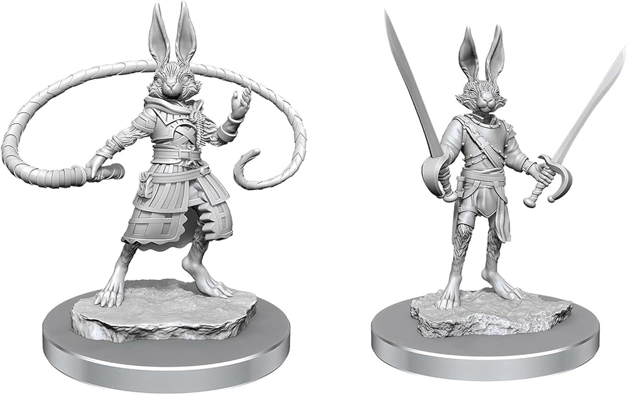Nolzur's Figurines D&D Non Peinte - Harengon Rogues W17