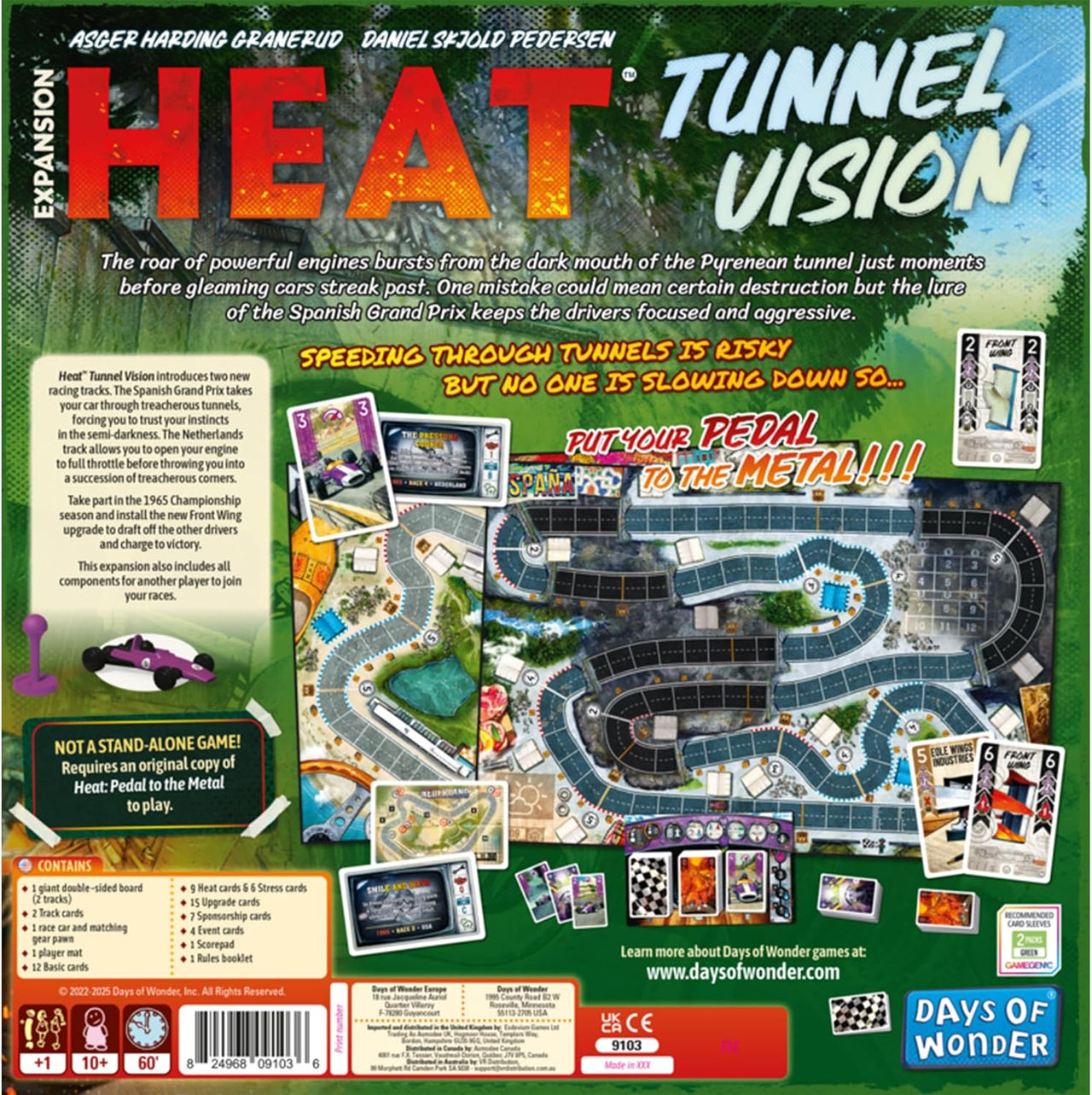 Heat - Pedal to the Metal: Tunnel Vision Expansion (EN)
