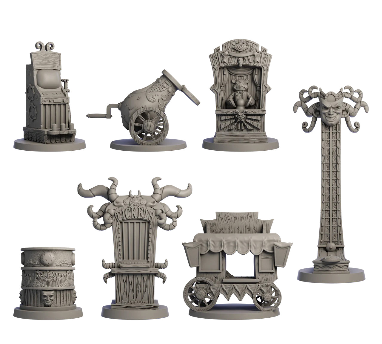 Heckna Miniatures: Props A Plenty Carnival