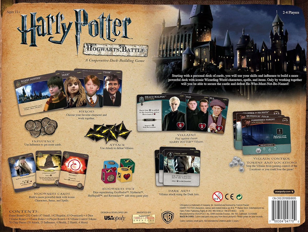 Harry Potter Hogwarts Battle Deck-Building Game (EN)
