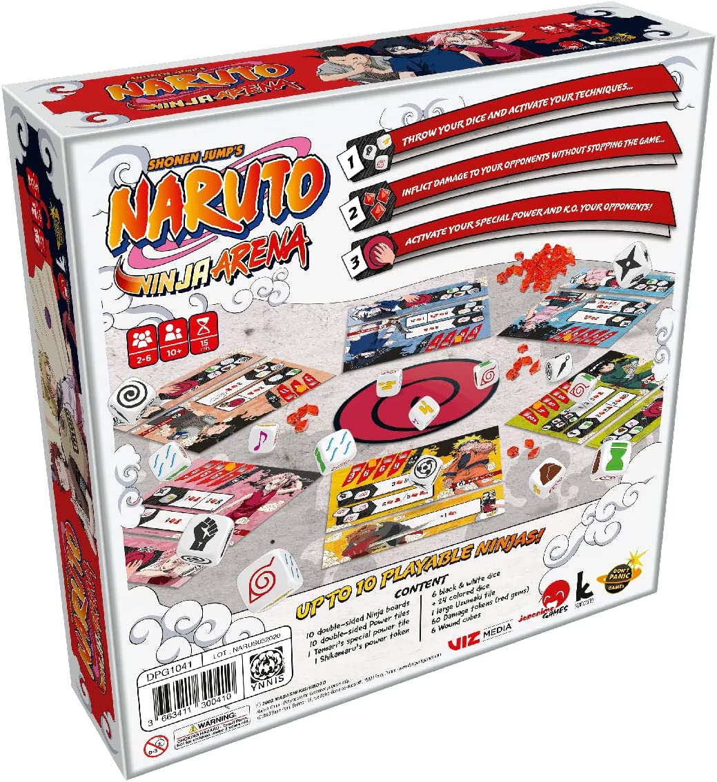 Naruto Ninja Arena (DAMAGED BOX)