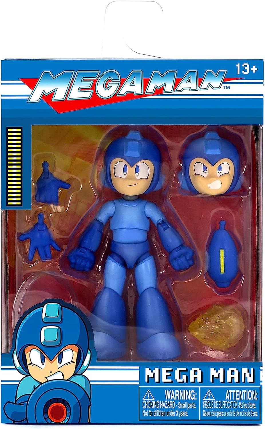 Mega Man : Figurine articulée Mega Man 4,5"