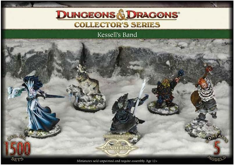 D&D Collector's Series Miniatures - Kessell's Band