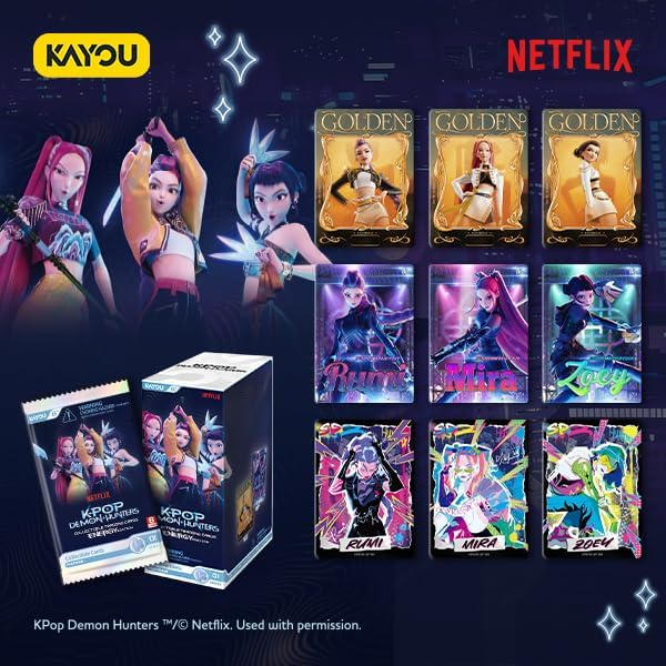 KAYOU-  Kpop Demon Hunters- Collectible Trading Cards Energy Edition (EN)