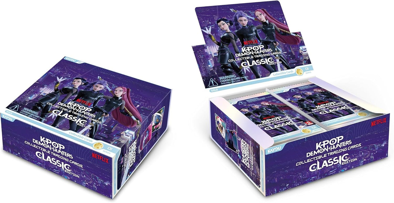KAYOU-  Kpop Demon Hunters- Collectible Trading Cards Classic Edition (EN)