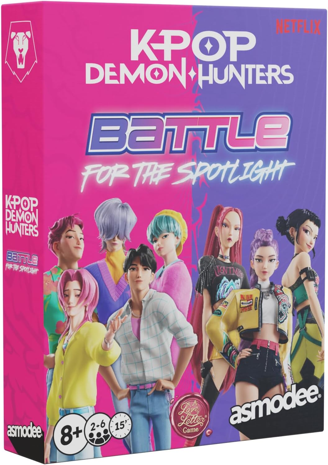 KPop Demon Hunters - Battle for the Spotlight - A Love Letter Game (EN)