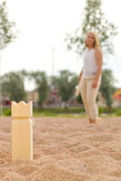 Kubb Tournament Throwing Game