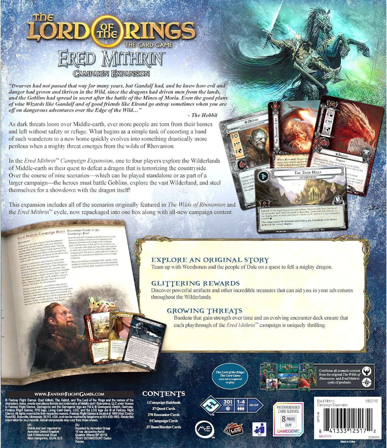 Lord of the Rings LCG - Ered Mithrin Campaign Expansion (EN)