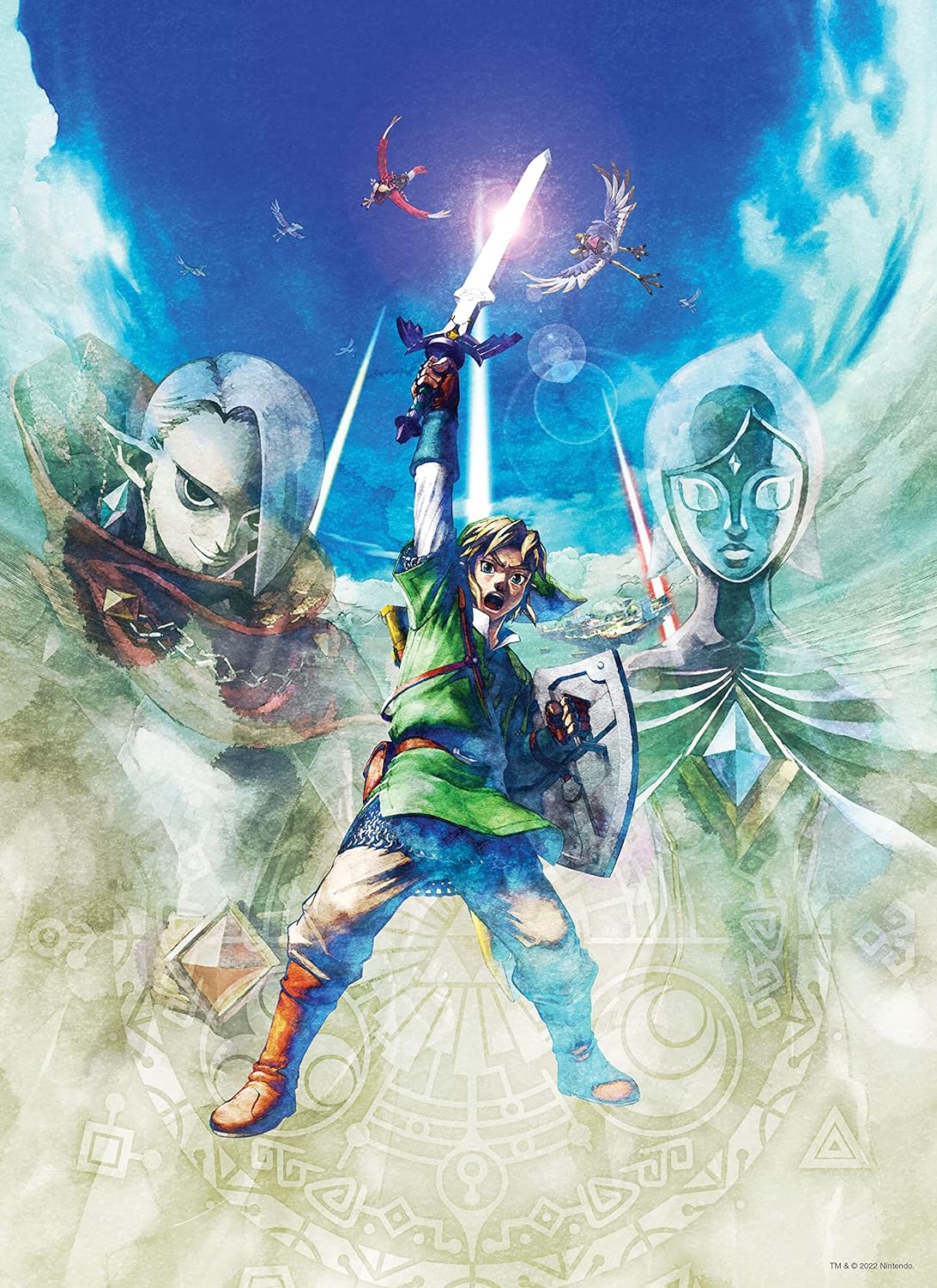 The Legend of Zelda Skyward Sword - 1000 pc Jigsaw Puzzle
