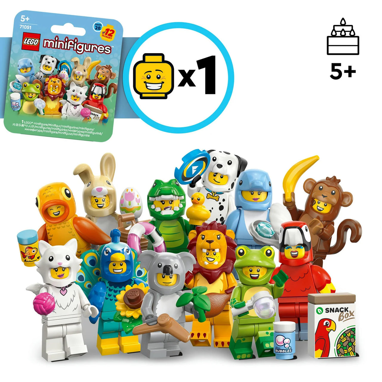 LEGO® Minifigures - Animals Series 71051