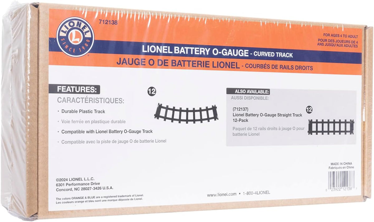 Lionel Train - Battery O-Gauge Curves Track Pack