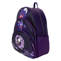 Pokémon Gengar Evolution Triple Pocket Mini Backpack