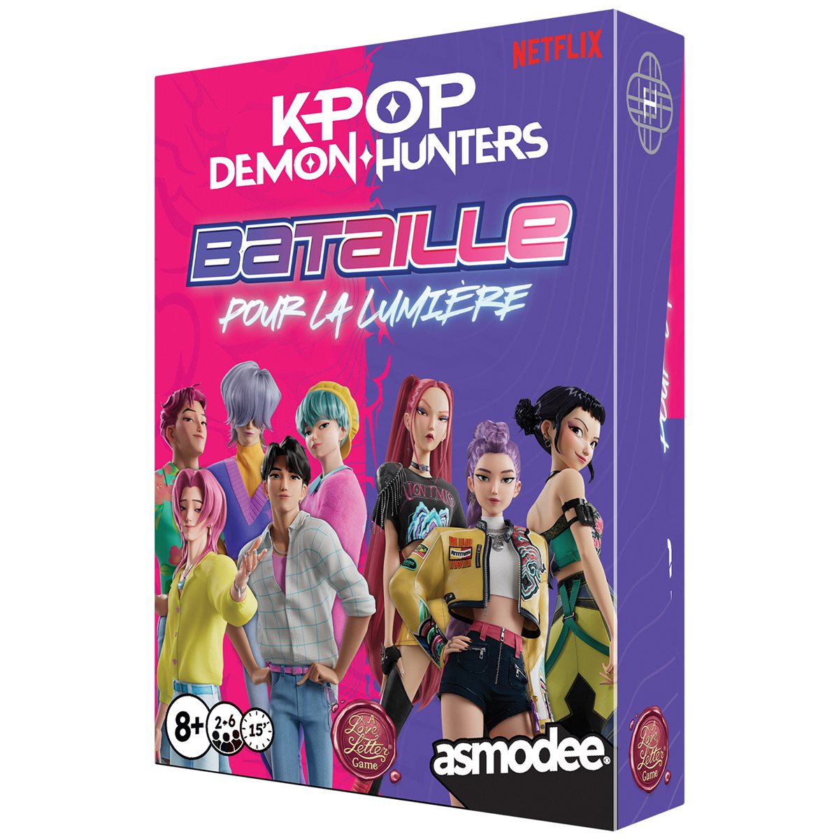 KPop Demon Hunters - Battle for the Spotlight - Un jeu Love Letter (FR)