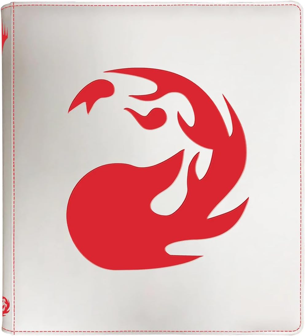 Mana 8 Mountain: 12-Pocket Zippered PRO-Binder For Magic the Gathering