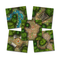 Map Tiles: Caves & Caverns