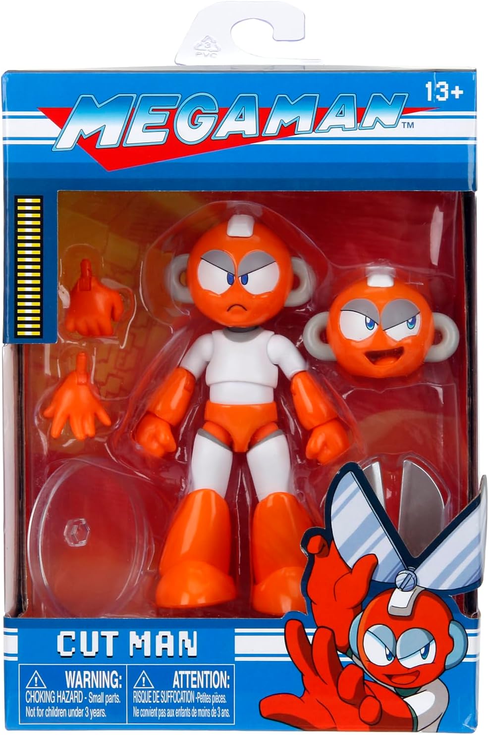 Mega Man : Figurine articulée Cut Man 4,5"