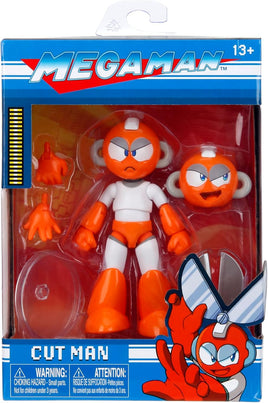 Mega Man: Cut Man Action Figure 4.5"