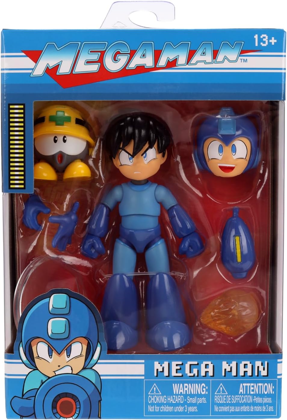 Mega Man Wave 3: Mega Man Action Figure with Neo Metal Figure