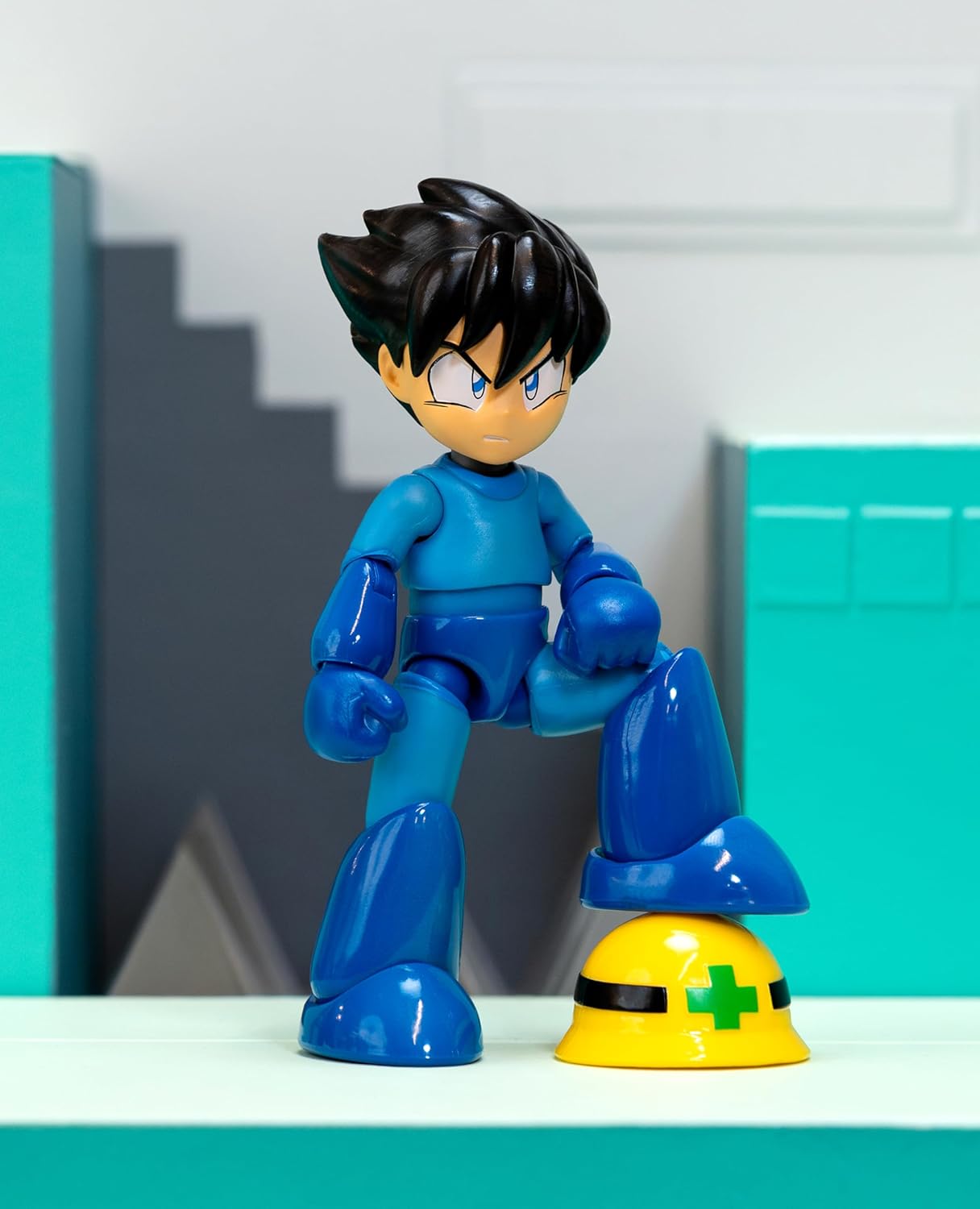Mega Man Wave 3: Mega Man Action Figure with Neo Metal Figure