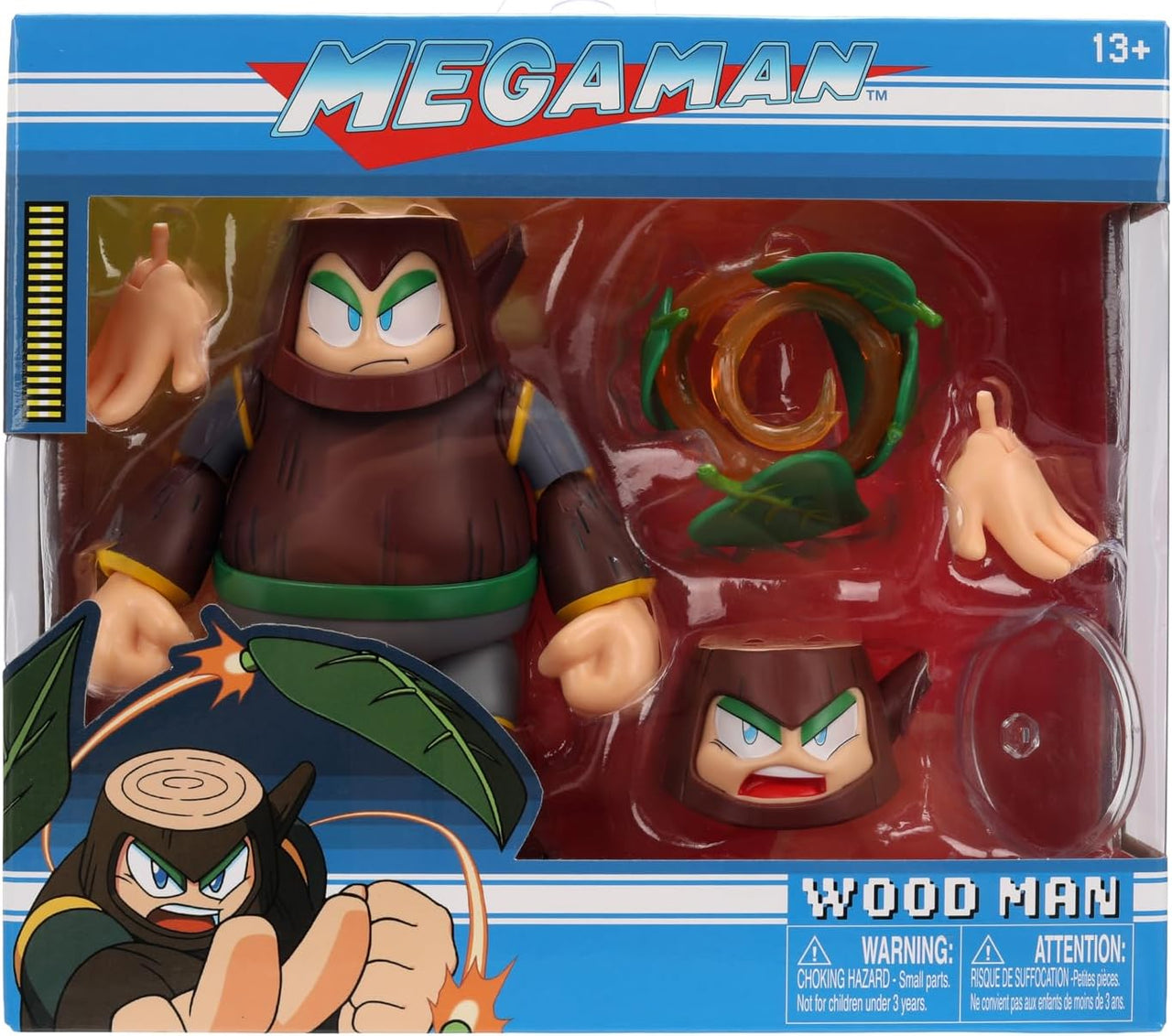 Mega Man Wave 3: Wood Man Action Figure