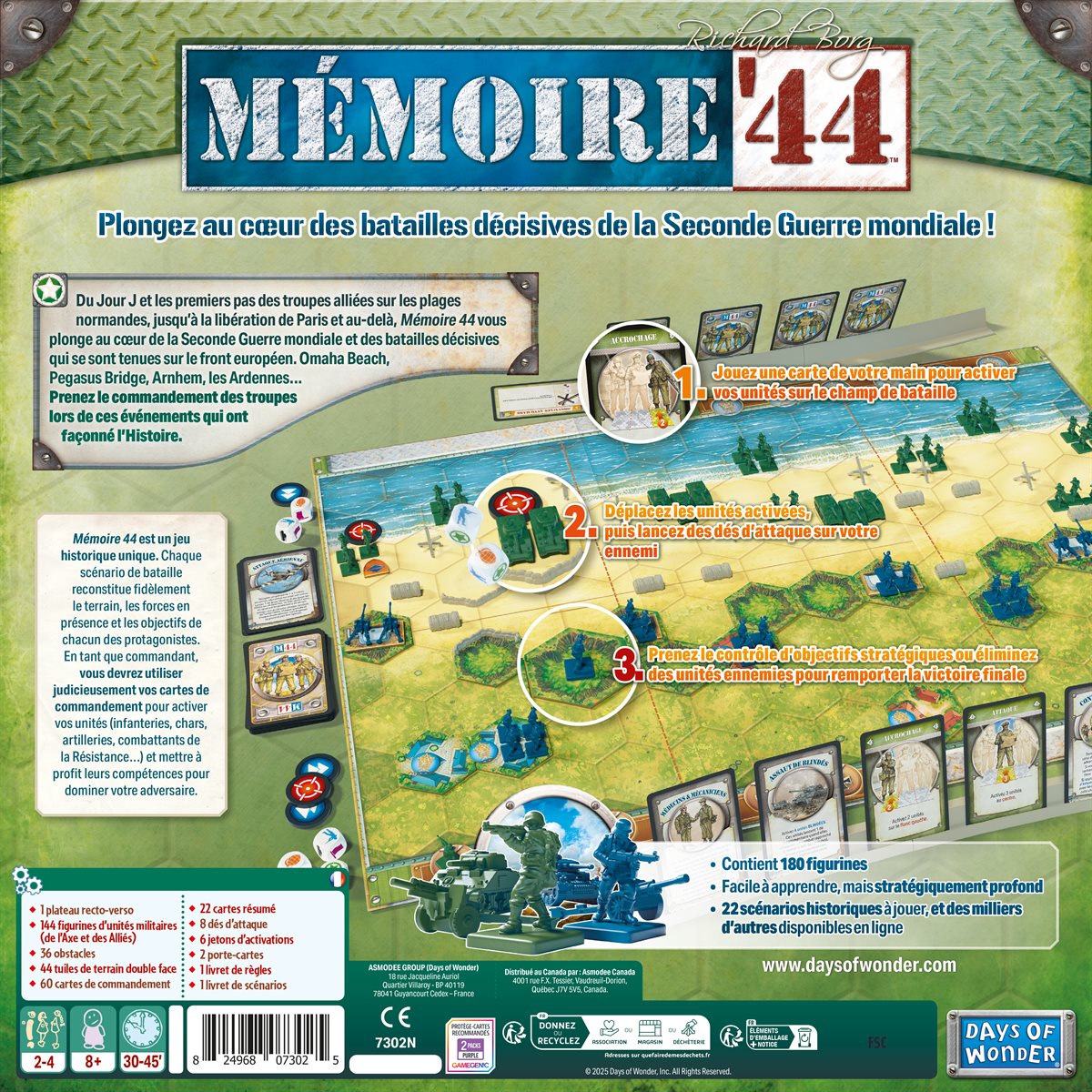 Mémoir'44 - Jeu de Base Refresh (FR)