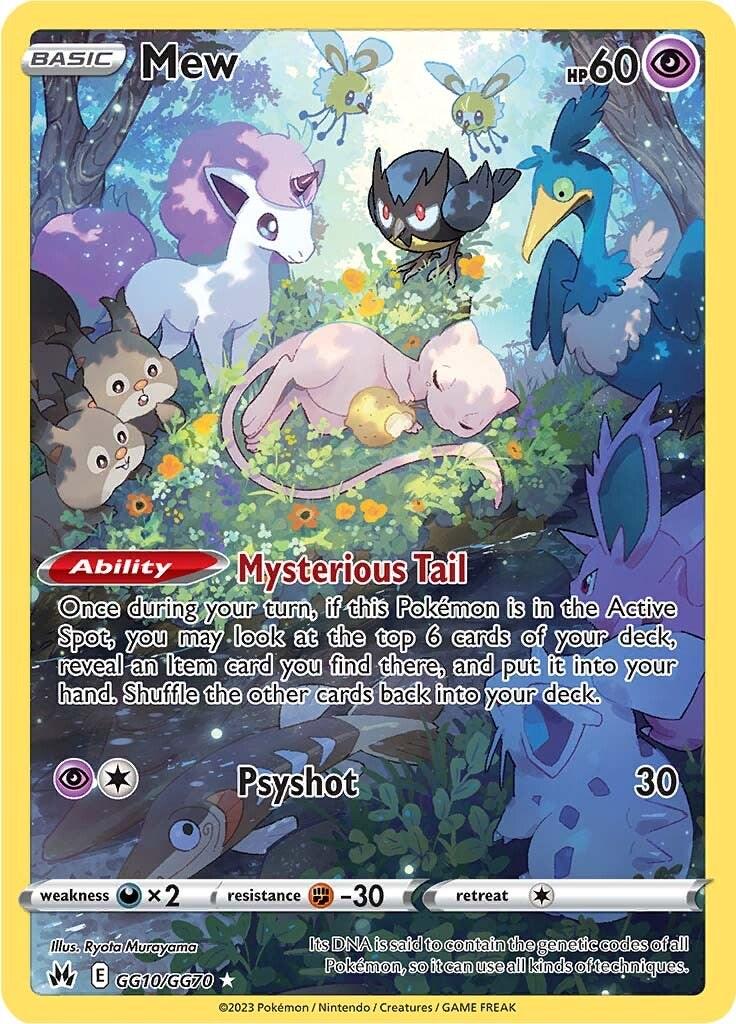 Pokémon TCG - Mew GG10 Carte Simple