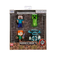 Minecraft 2.5 Inch Metal Figure Wave 3: 4-Pack