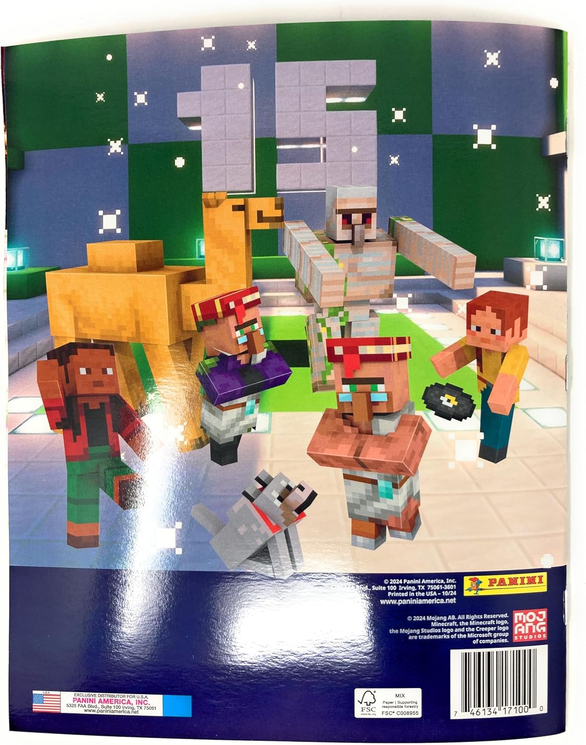 Panini Minecraft 15th Anniversary Celebration Sticker Album (EN)