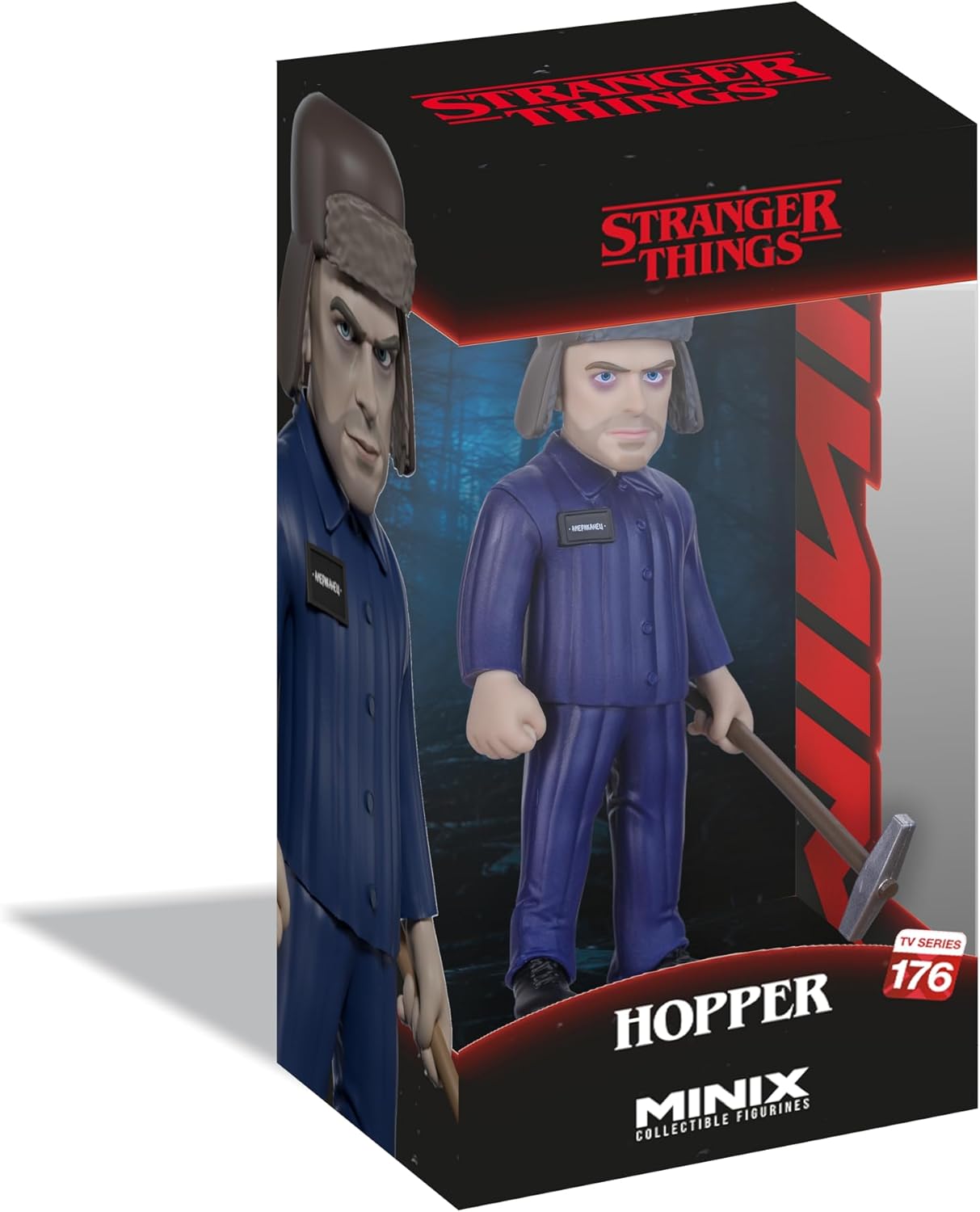 MINIX Stranger Things Season 4: Hopper 12cm Figure