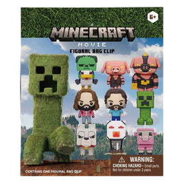 Minecraft Movie 3D Foam Bag Clip - Series 1
