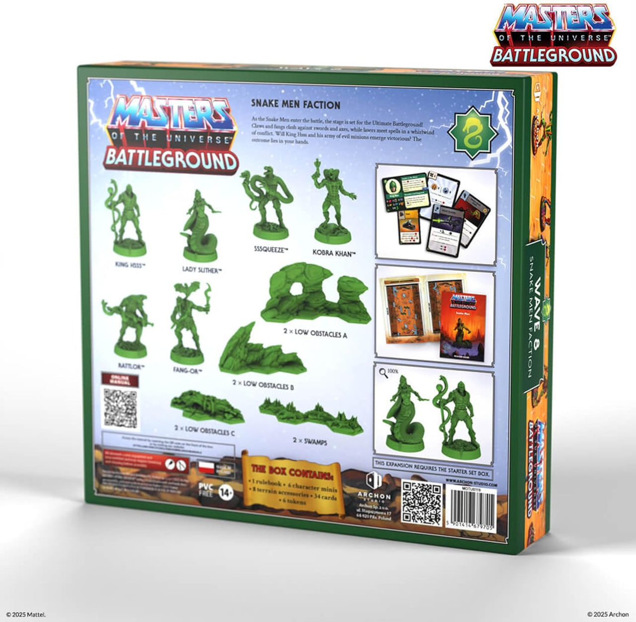 Masters of the Universe - Wave 8: Snake Men Faction (EN)