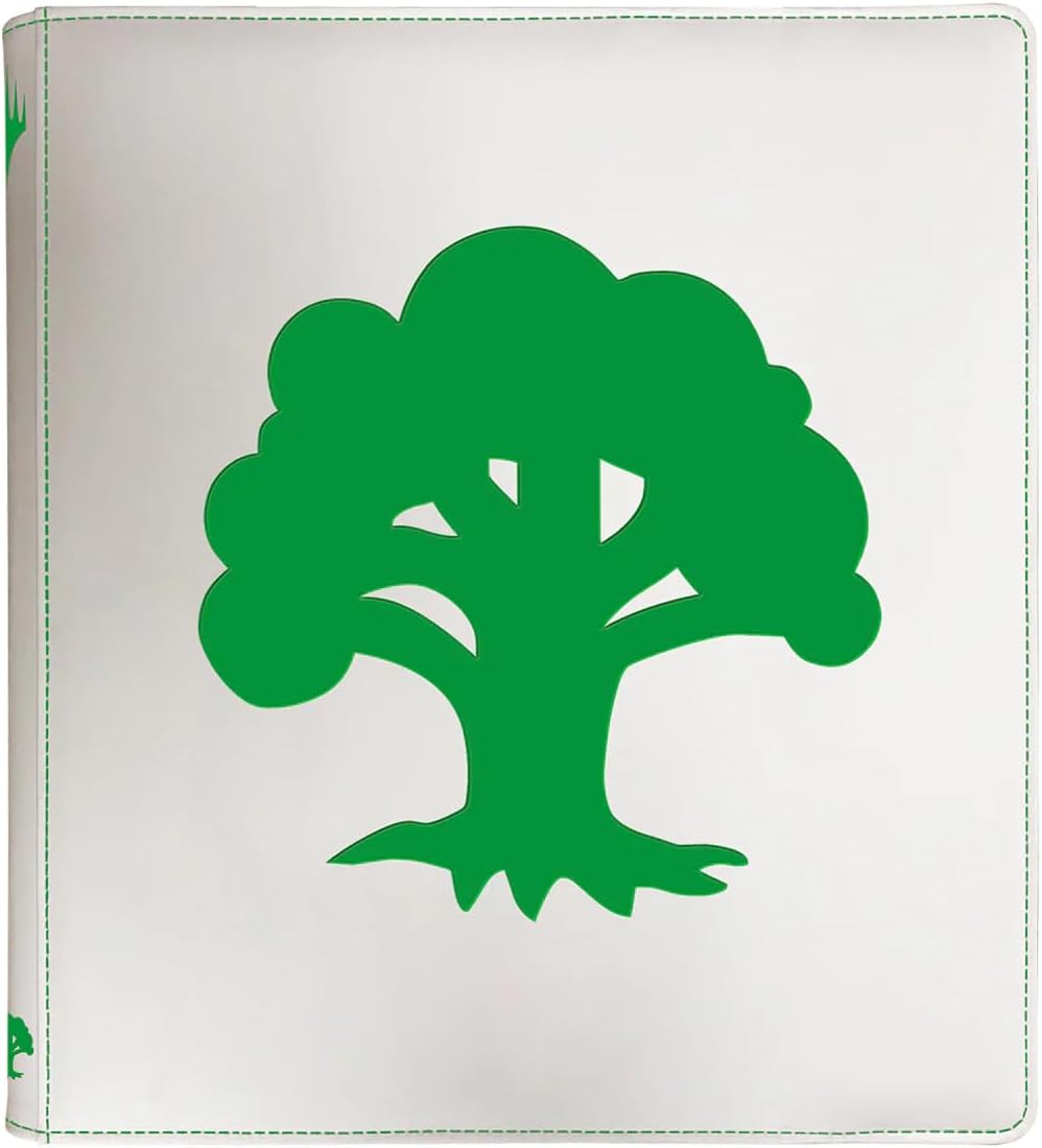 Mana 8 Forest: 12-Pocket Zippered PRO-Binder For Magic the Gathering