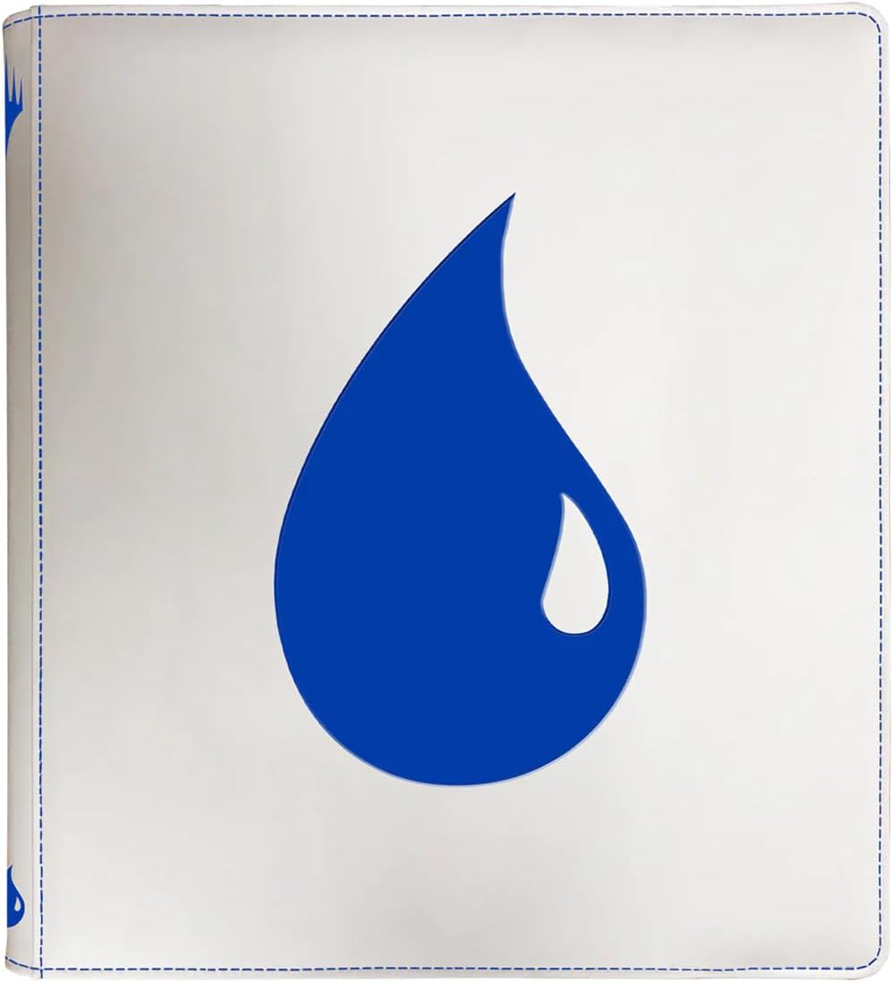 Mana 8 Island: 12-Pocket Zippered PRO-Binder For Magic the Gathering