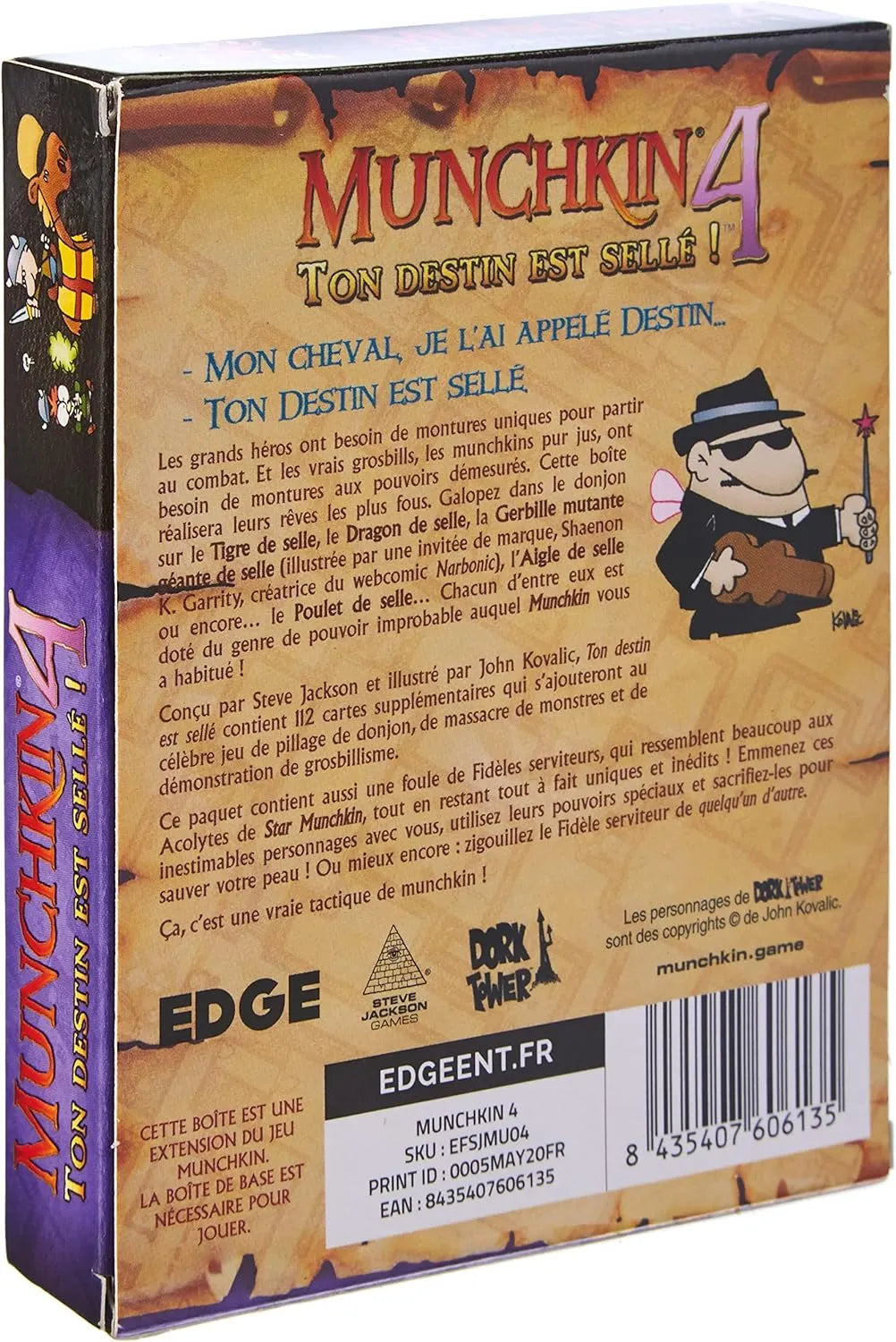 Munchkin 4: Ton Destin Est Sellé! Expansion (FR)