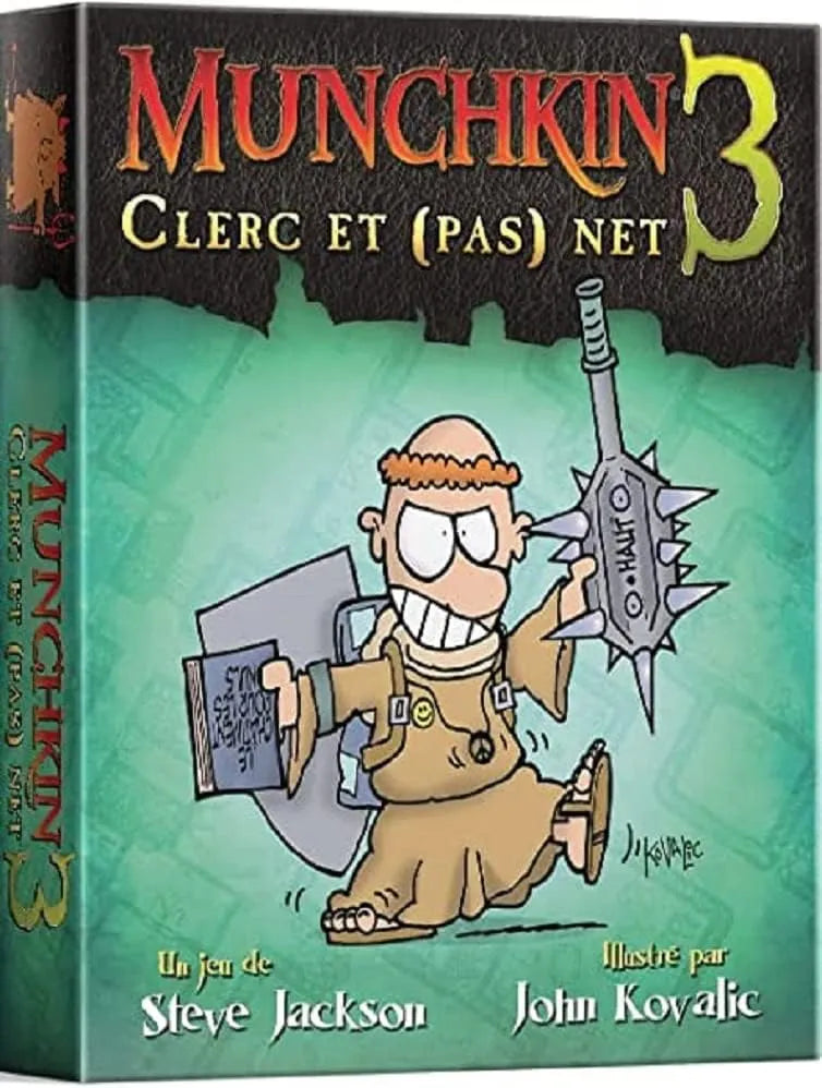 Munchkin 3: Clerc et Pas Net (FR)